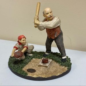 Norman Rockwell 1992 Batter Up Premier Issue in The Young at Heart Collection